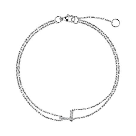 Diamond bracelet Magic Letter