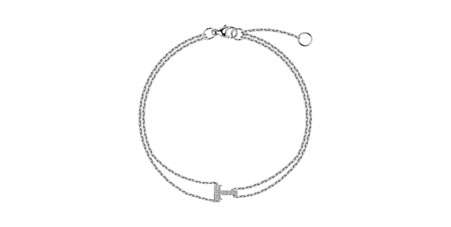 Diamond bracelet Magic Letter