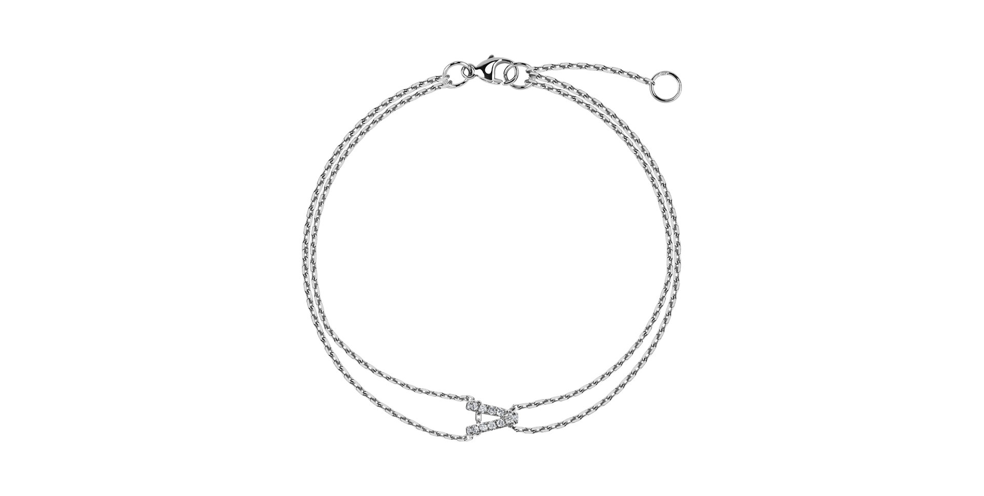 Diamond bracelet Magic Letter