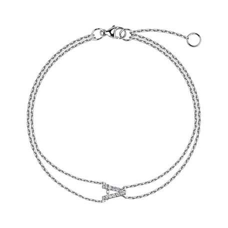 Diamond bracelet Magic Letter