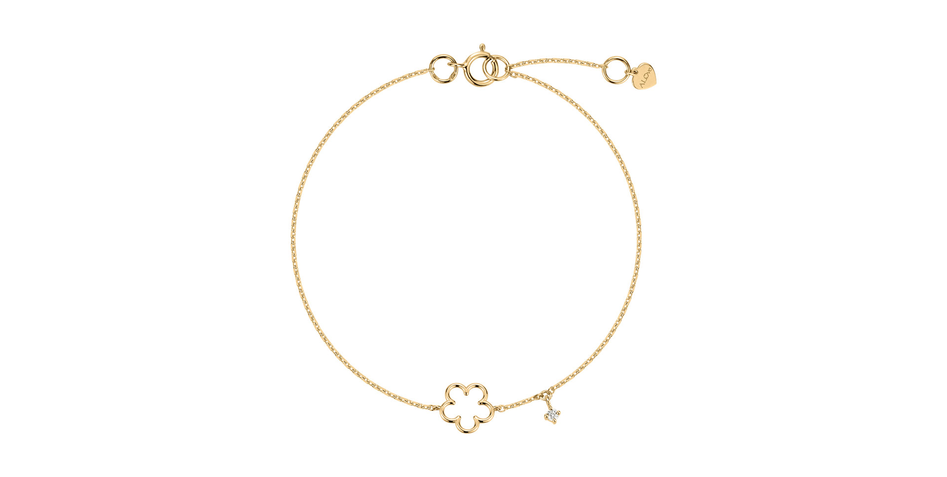 Diamond bracelet Glossy Daisy