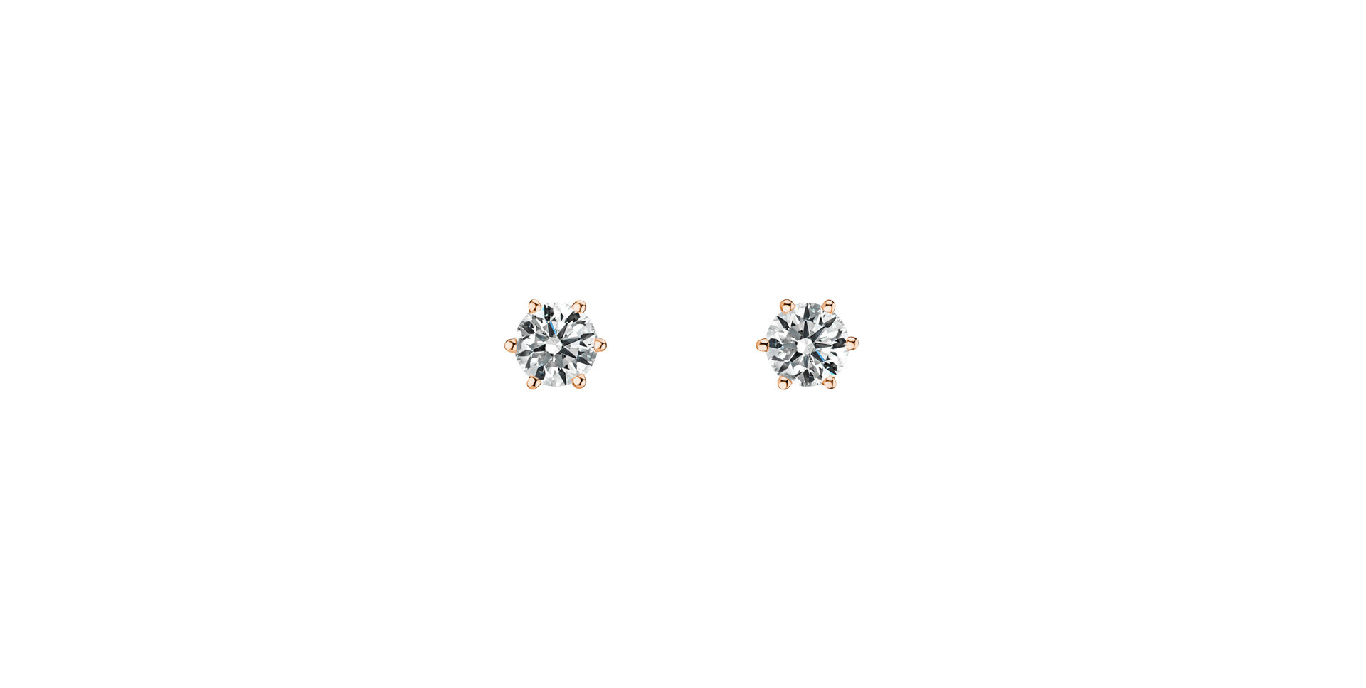 Diamond earrings Vesper Romance
