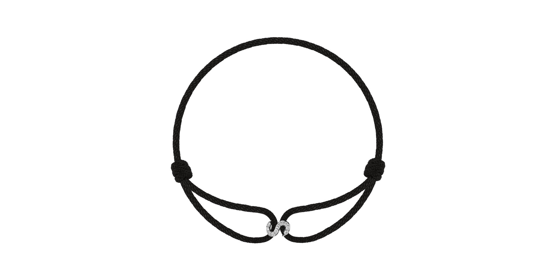 14ct white gold diamond bracelet Brilliant necklace Waterfall Heaven