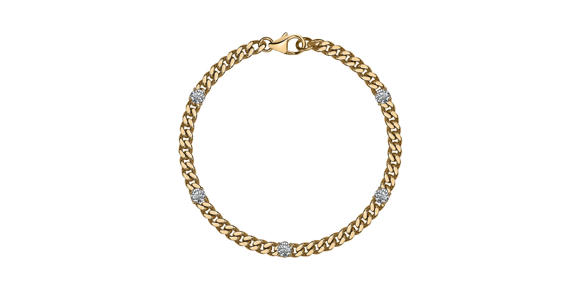 Bracelet with diamonds Nimira