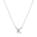 Diamond necklace Shiny Alphabet4