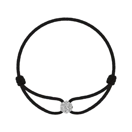 14ct white gold diamond bracelet Stormy Light