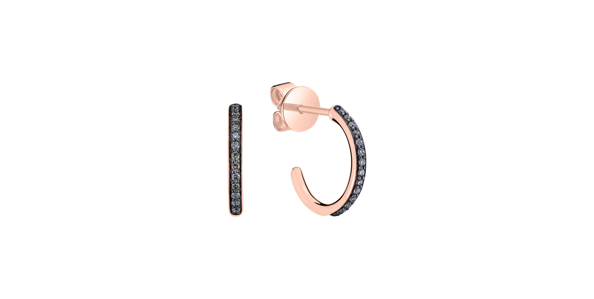 Diamond earrings Creolyn