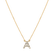 Diamond necklace Shiny Alphabet4