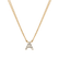 Diamond necklace Shiny Alphabet4