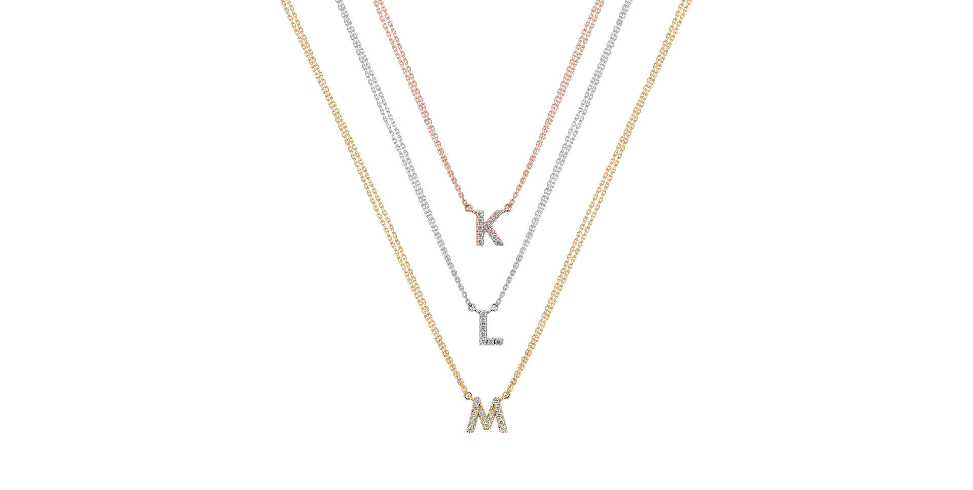 14ct rose gold diamond necklace Diamond necklace Luxury Clam