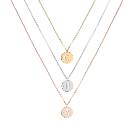 Diamond necklace Cut Coins A