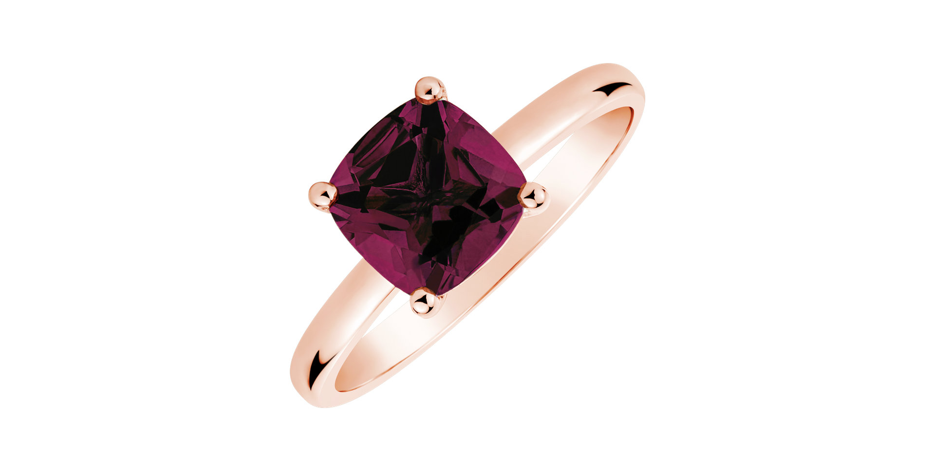 Ring with Rhodolite Bonbon