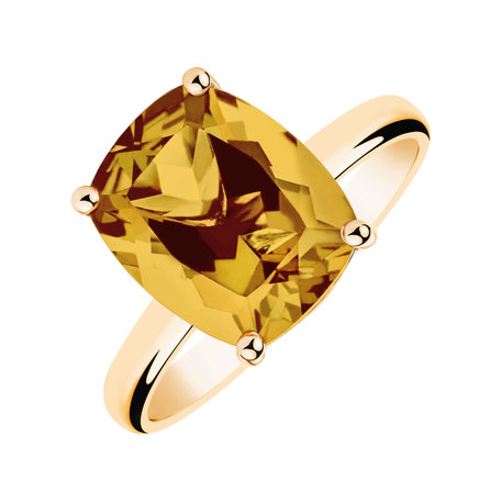 Ring with Citríne Bonbon