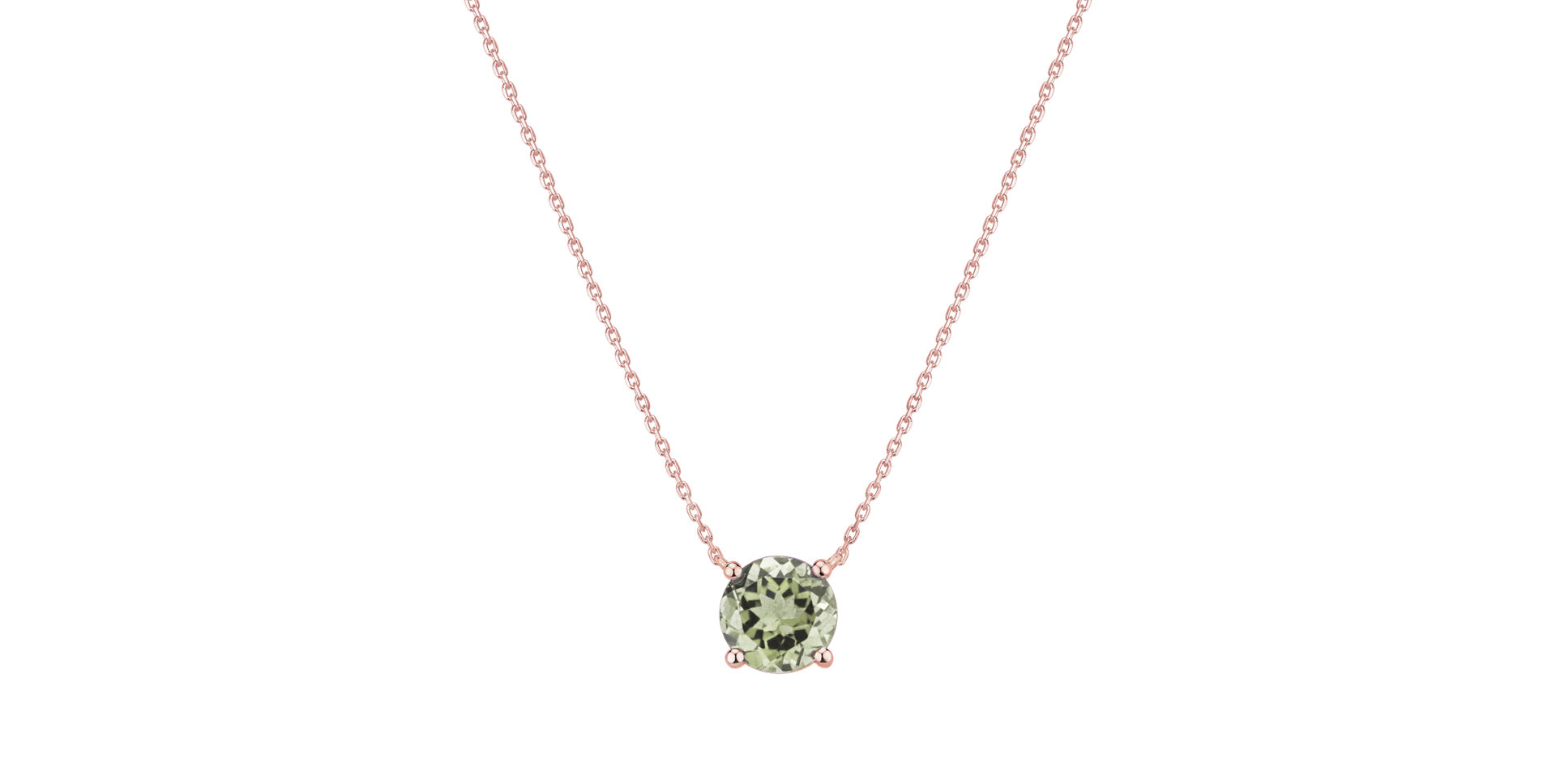 Necklace with Amethyst Lucky Glance