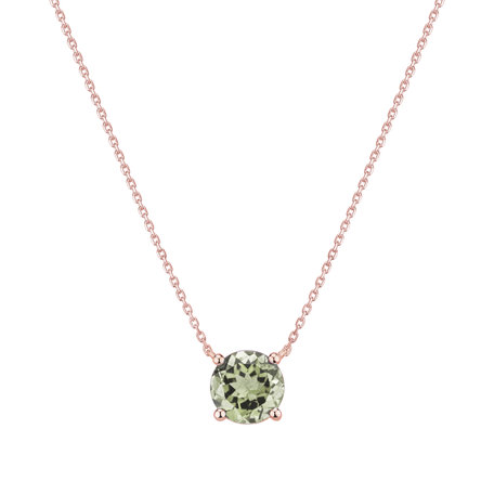 Necklace with Amethyst Lucky Glance