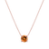Necklace with Citrine Lucky Glance4