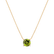 Necklace with Peridot Lucky Glance4