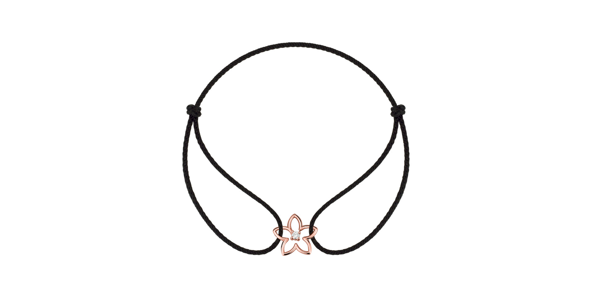 Bracelet with cord Flowery Dream