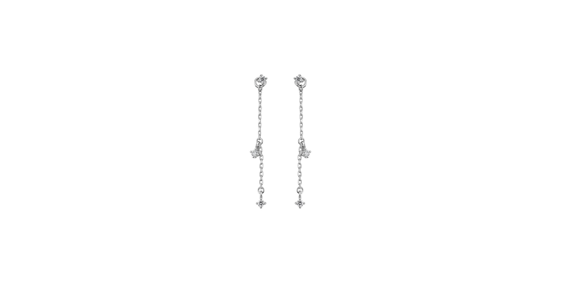 Diamond earrings Samba