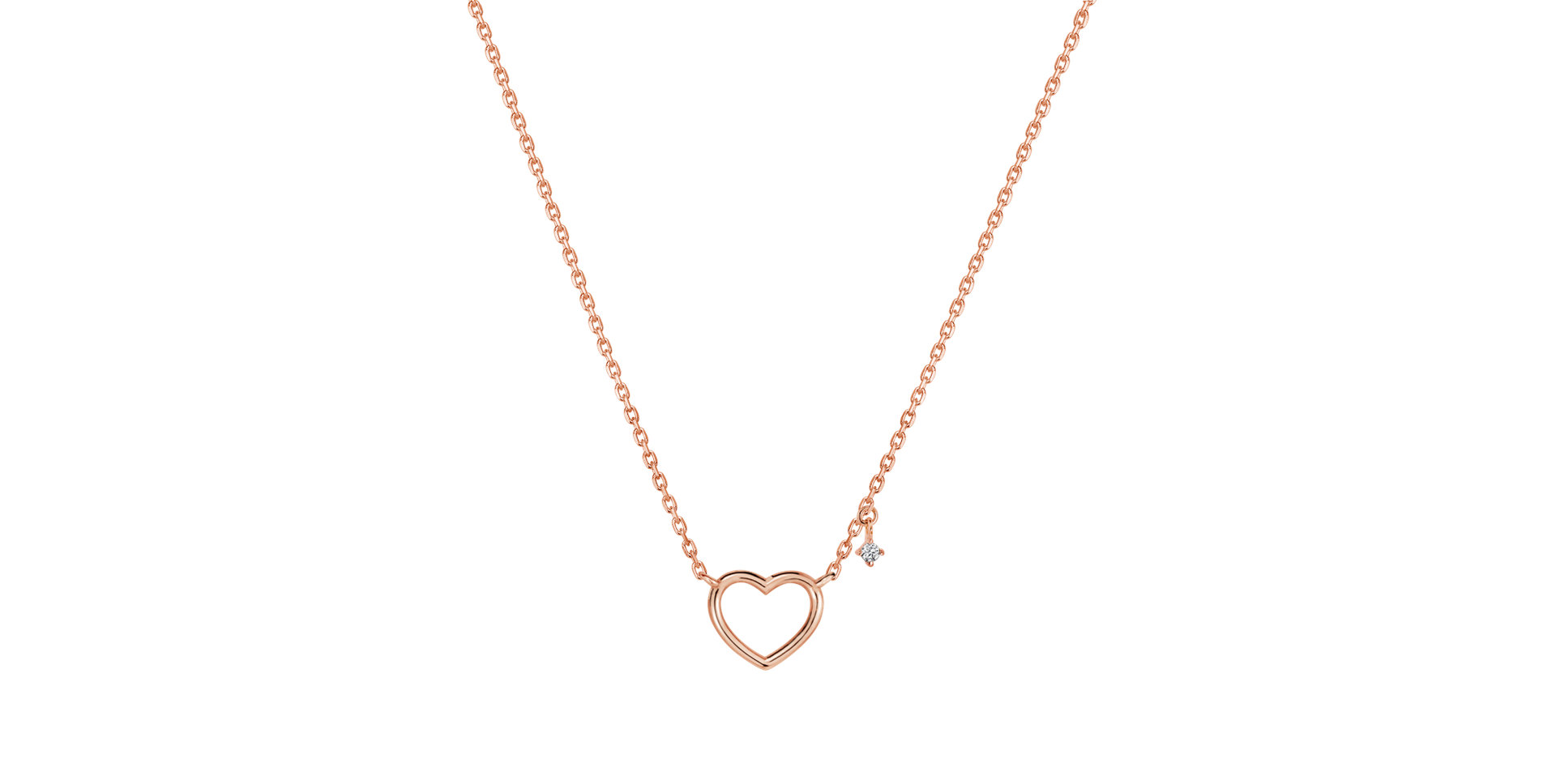 Diamond necklace My Love