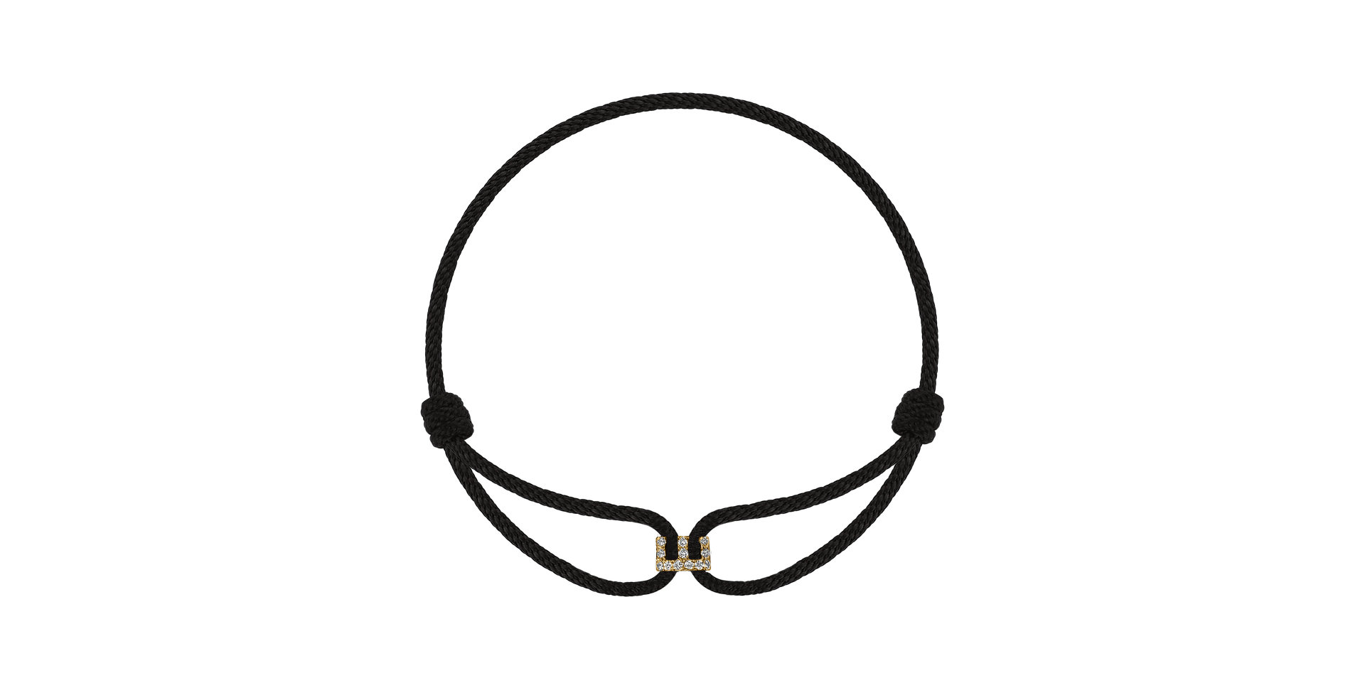 Diamond bracelet Alphabet Delight