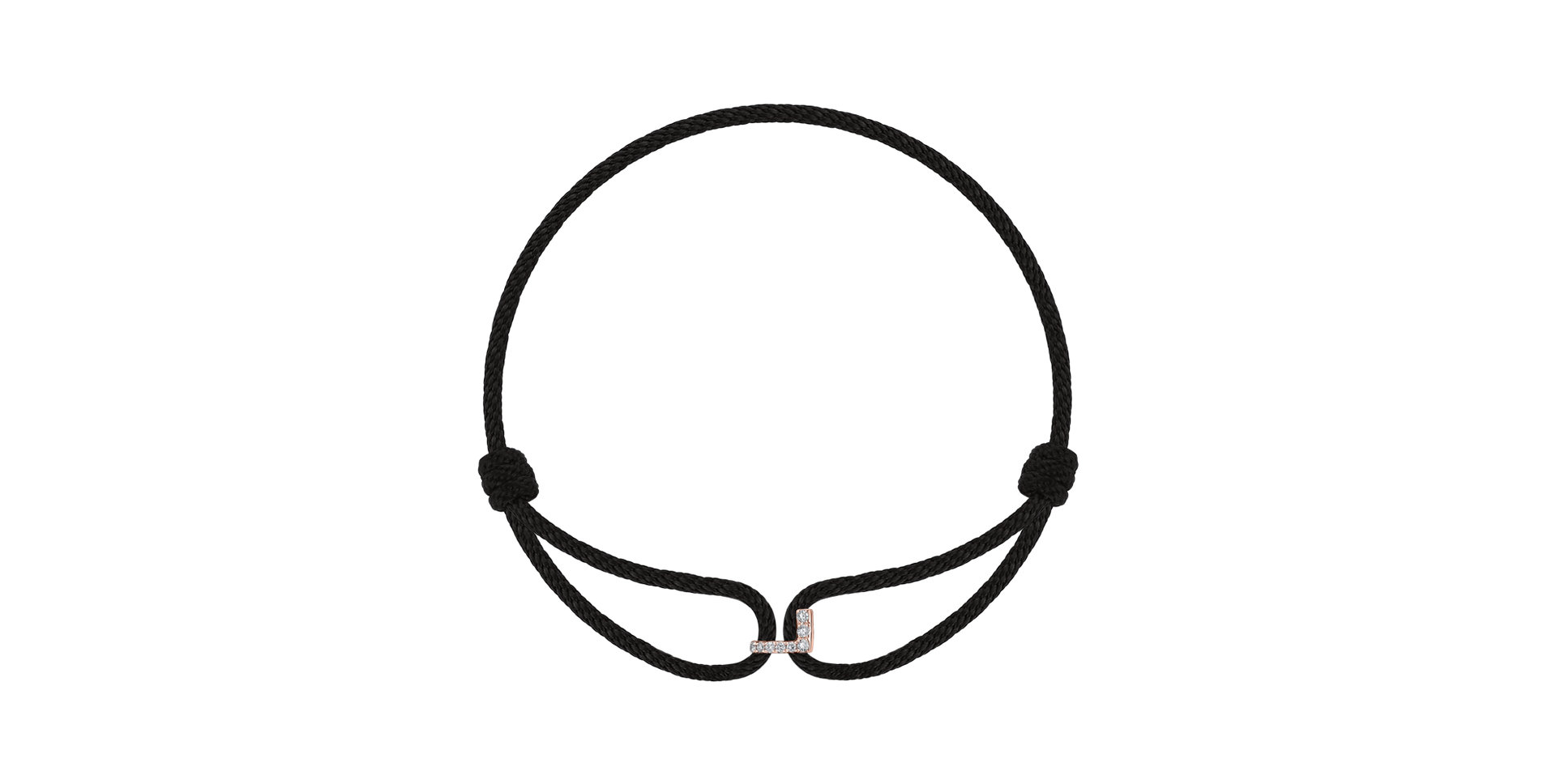 Diamond bracelet Alphabeth Delight