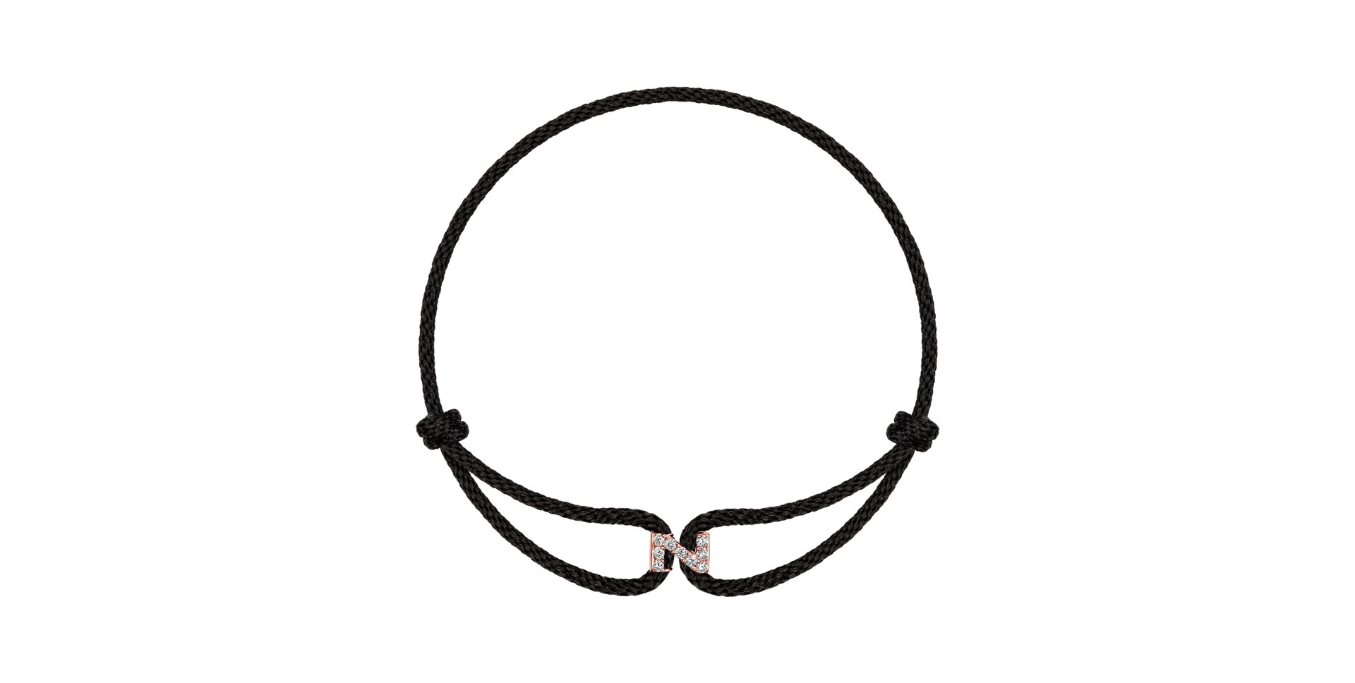 Diamond bracelet Alphabet Delight