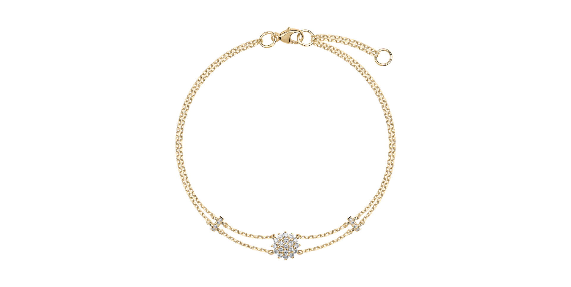 Diamond bracelet Sunny Delight