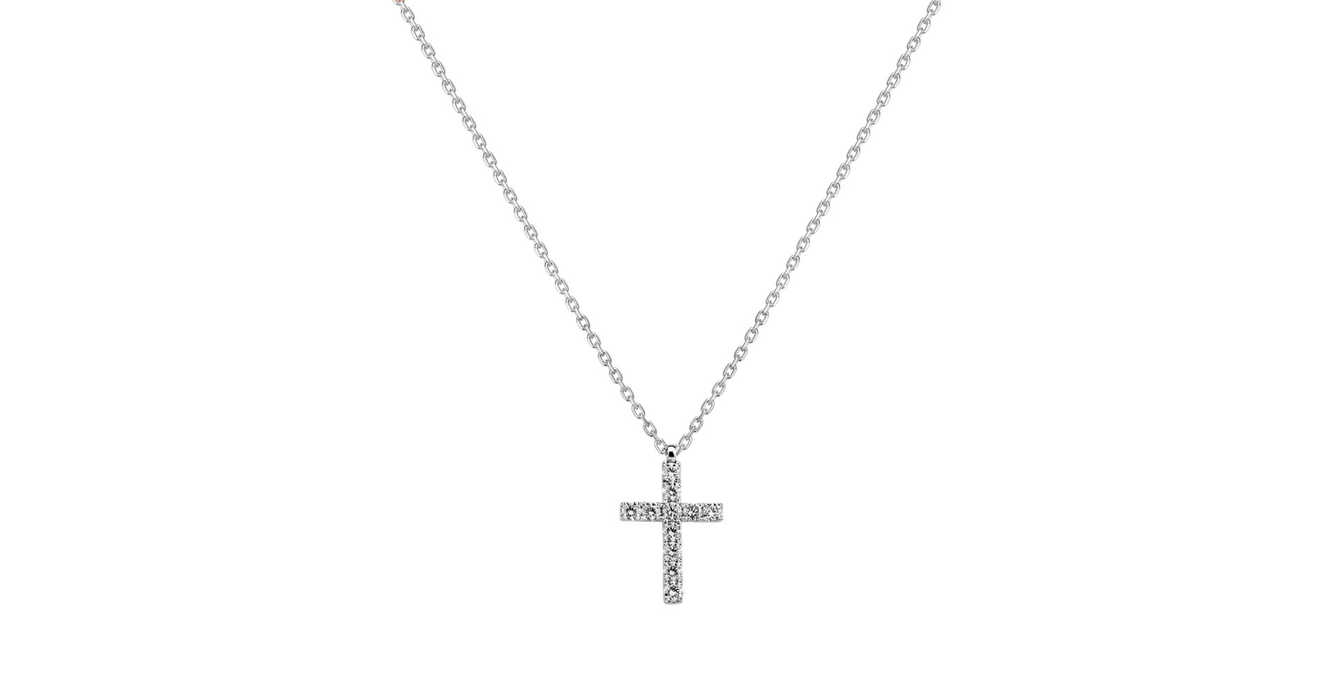 Diamond necklace Radiant Faith