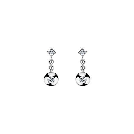 Diamond earrings Gentle Rain