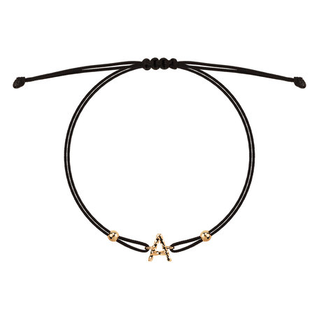 Bracelet Spiral Alphabeth A