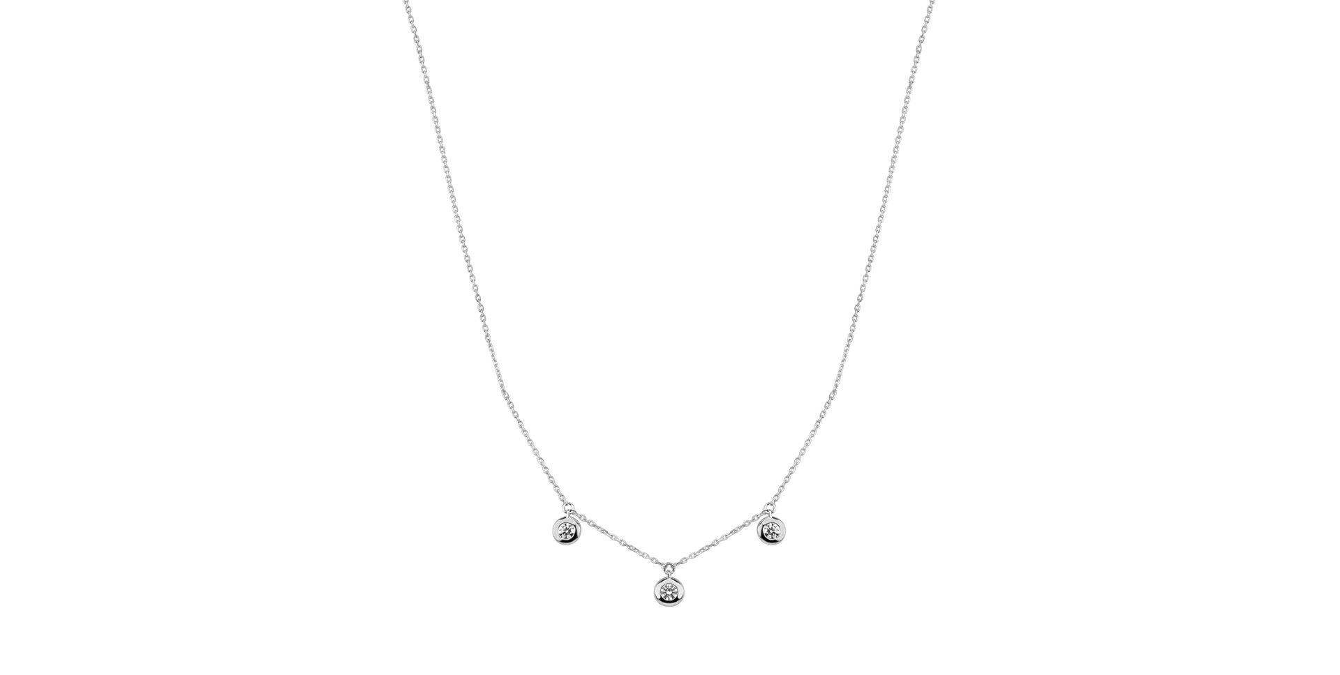 Diamond necklace Sparkling Dots