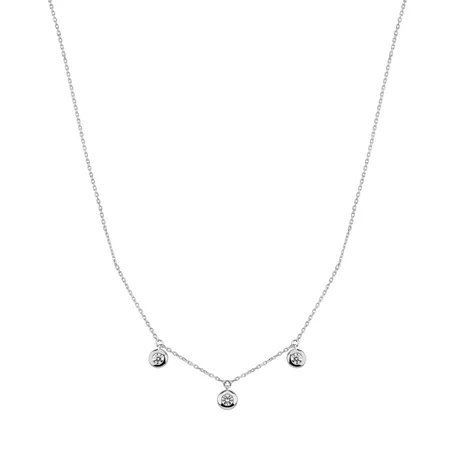 Diamond necklace Sparkling Dots
