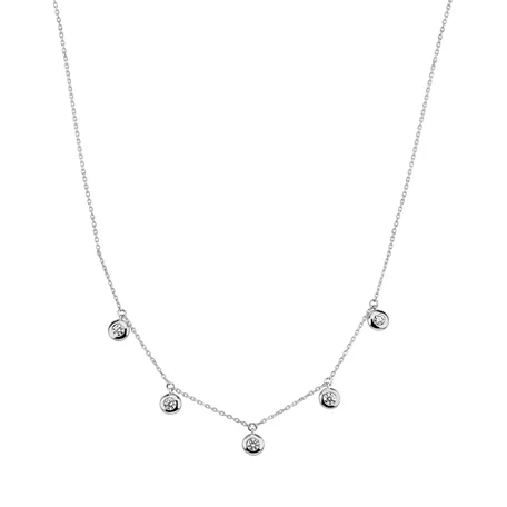 Diamond necklace Sparkling Dots