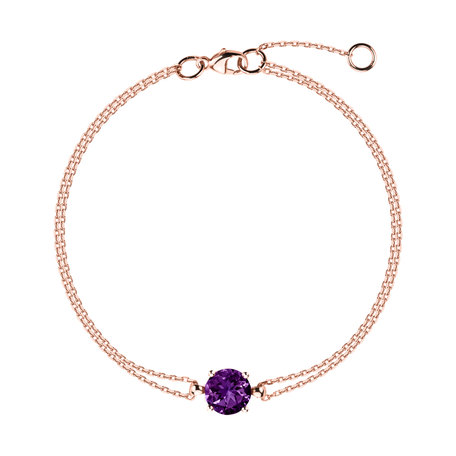 Bracelet with Amethyst Magic Wish
