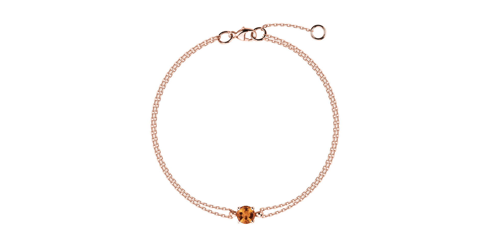 Bracelet with Citrine Magic Wish