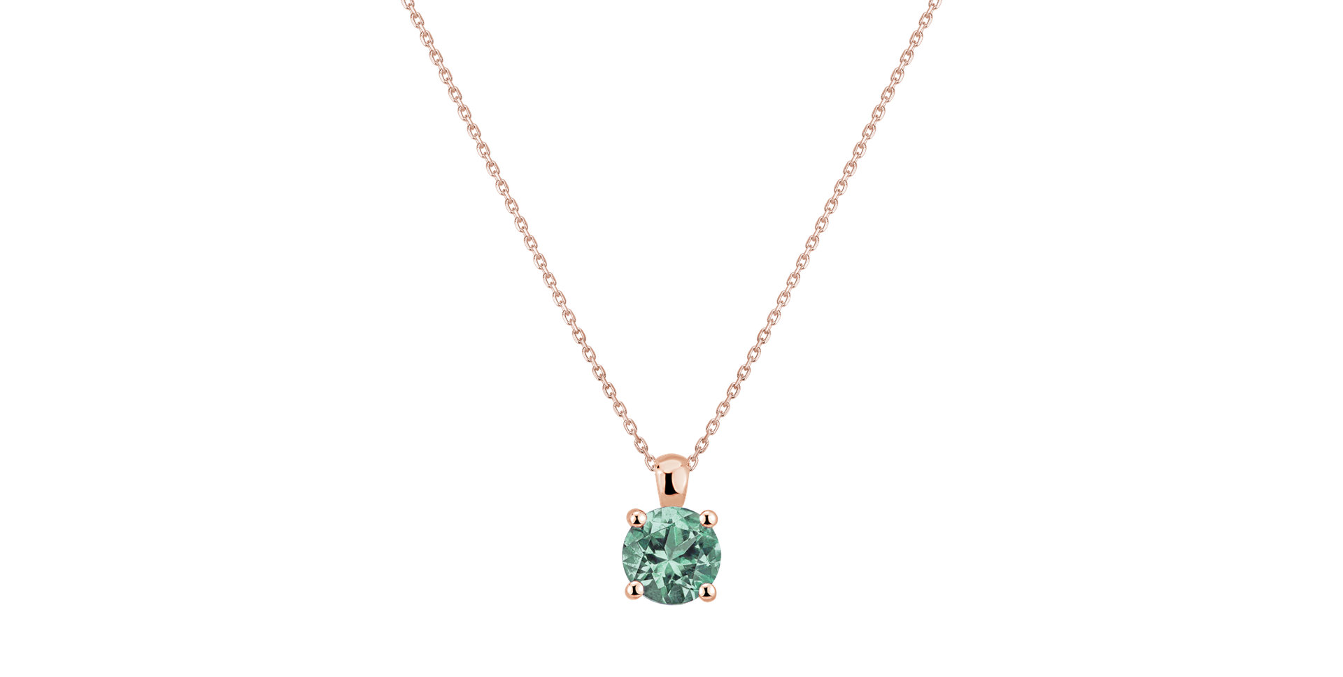 Necklace with Tourmaline Turquoise Allen