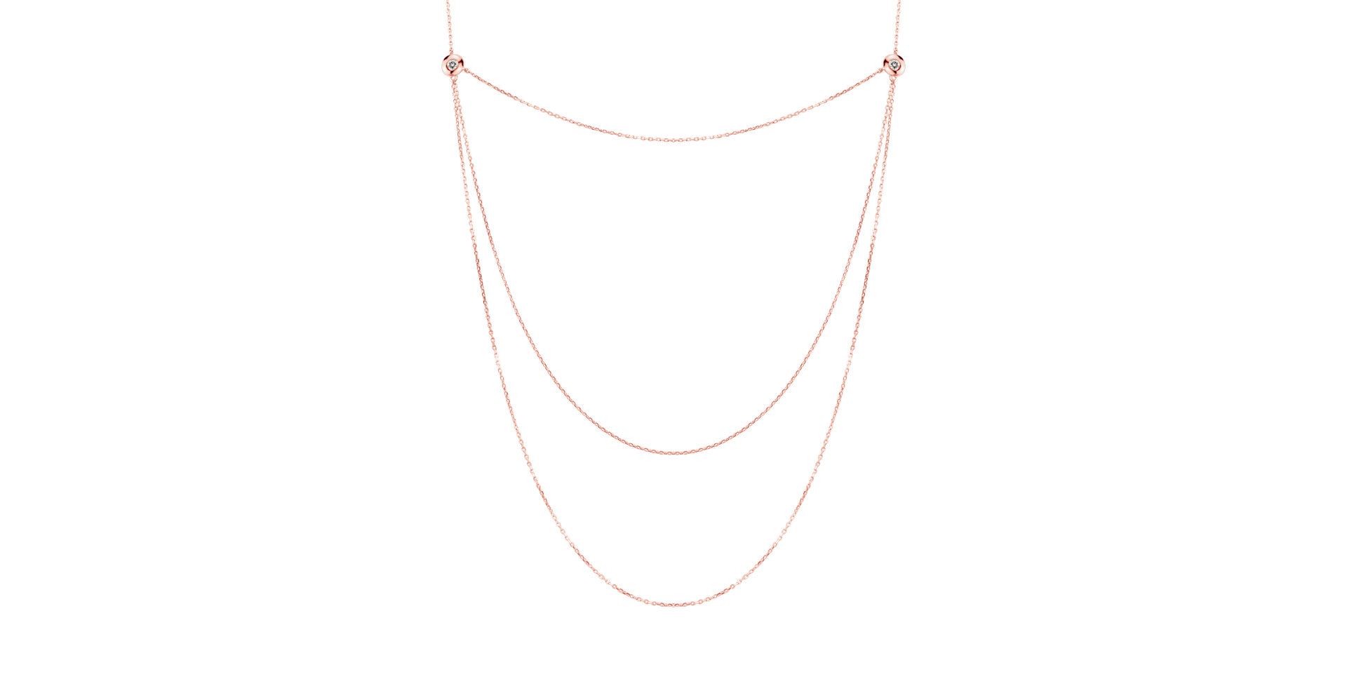 Diamond necklace Polka Parade