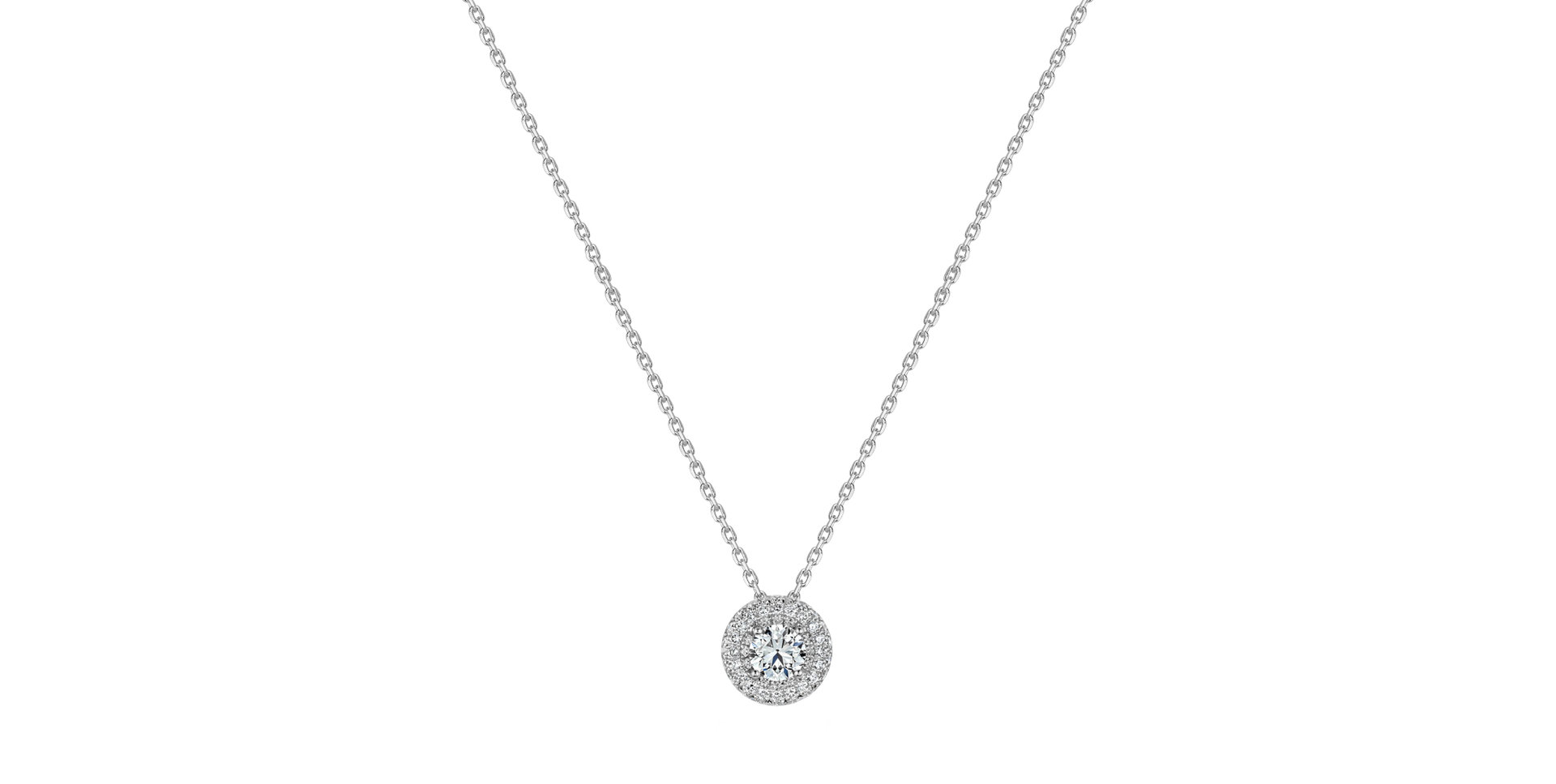 Diamond necklace Royal Circle