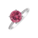 Diamond ring with Tourmaline Bethy4
