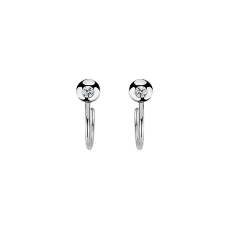 Diamond earrings Dot Dot