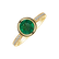 Diamond ring with Emerald Adena3