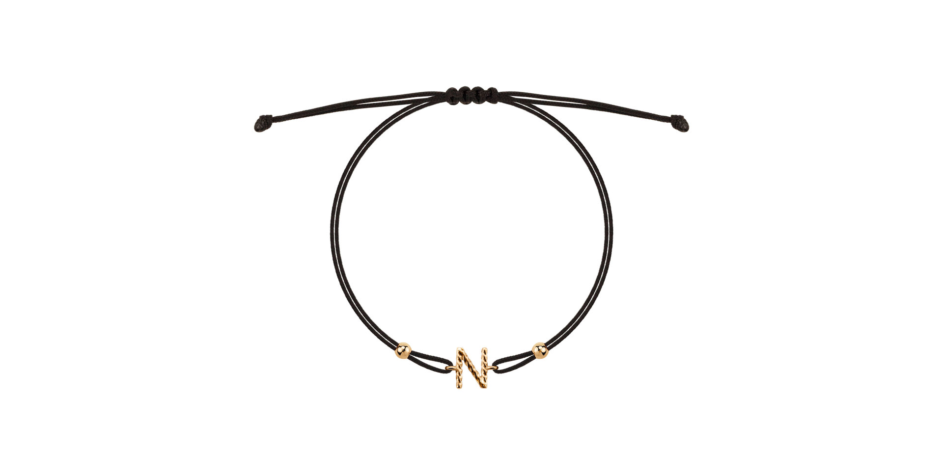 Bracelet Spiral Alphabeth N