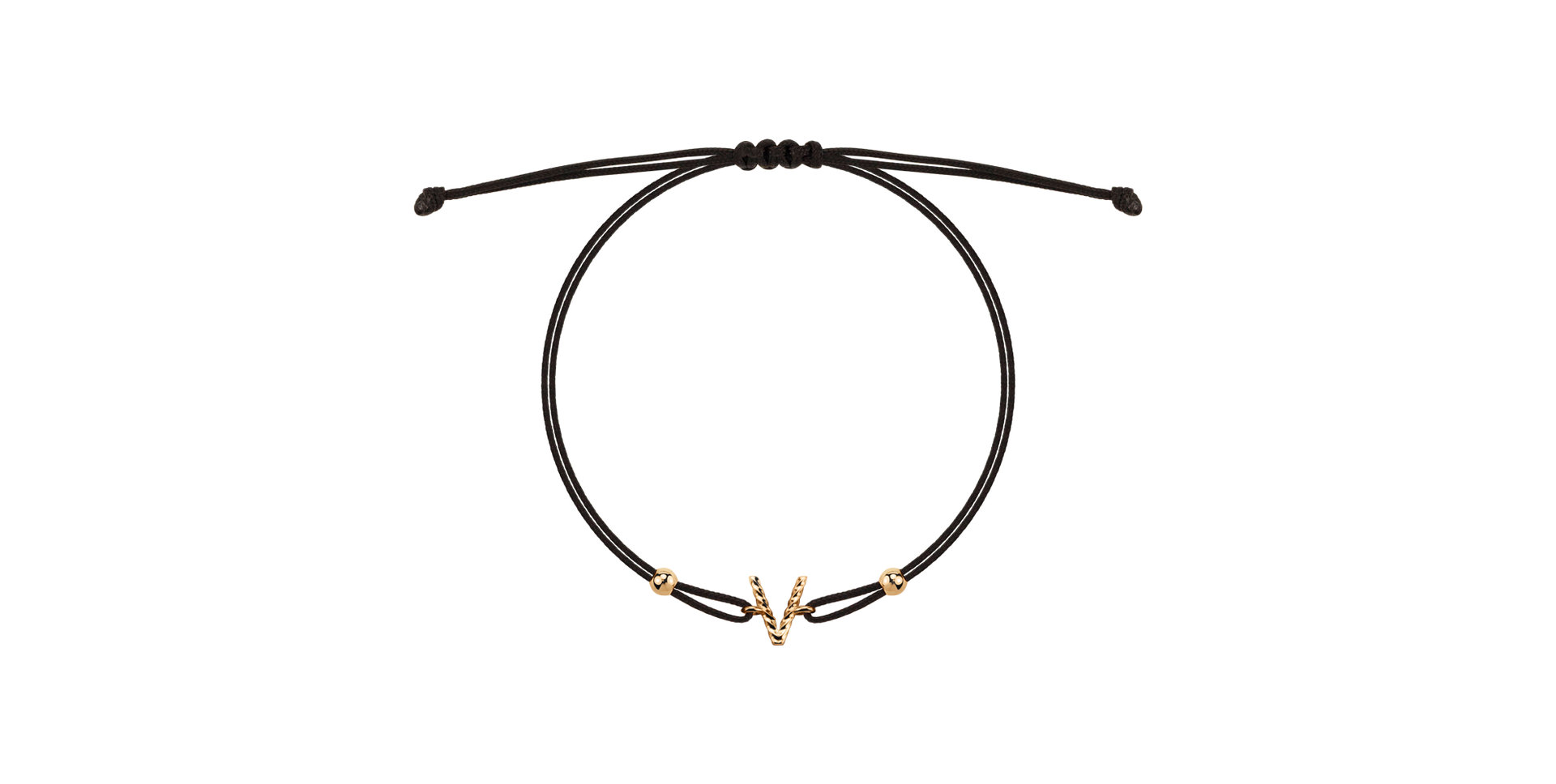 Bracelet Spiral Alphabeth V