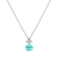 Diamond necklace with Paraiba Royal Magic3