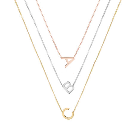Diamond necklace Big Laser Line L