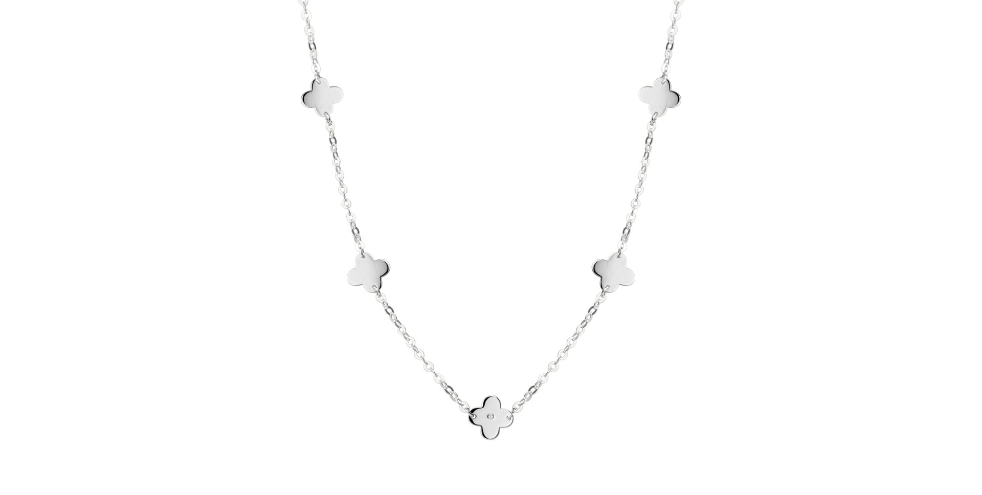 Diamond necklace Aurelia Charm