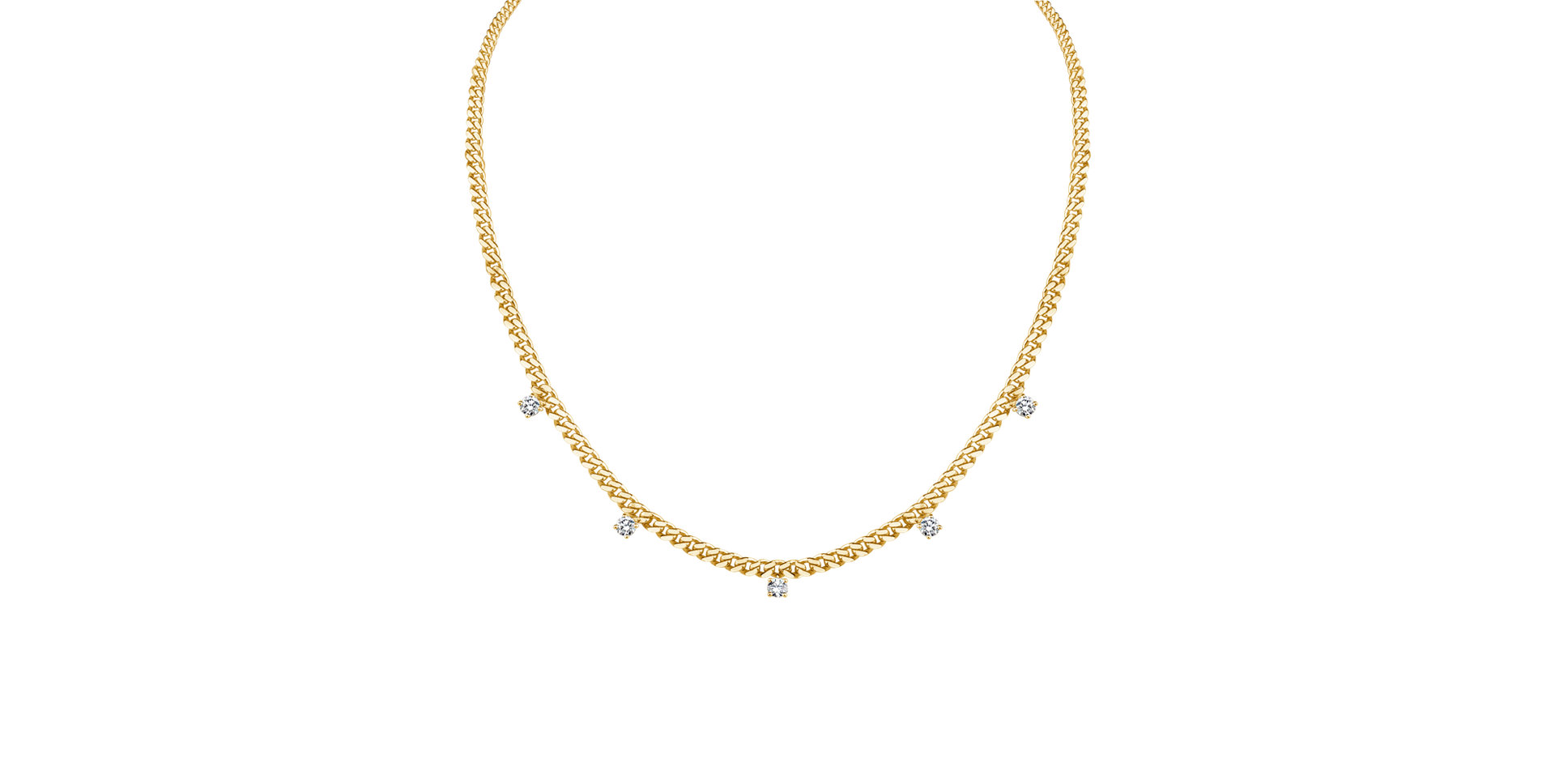 Diamond necklace Weight of Wealth