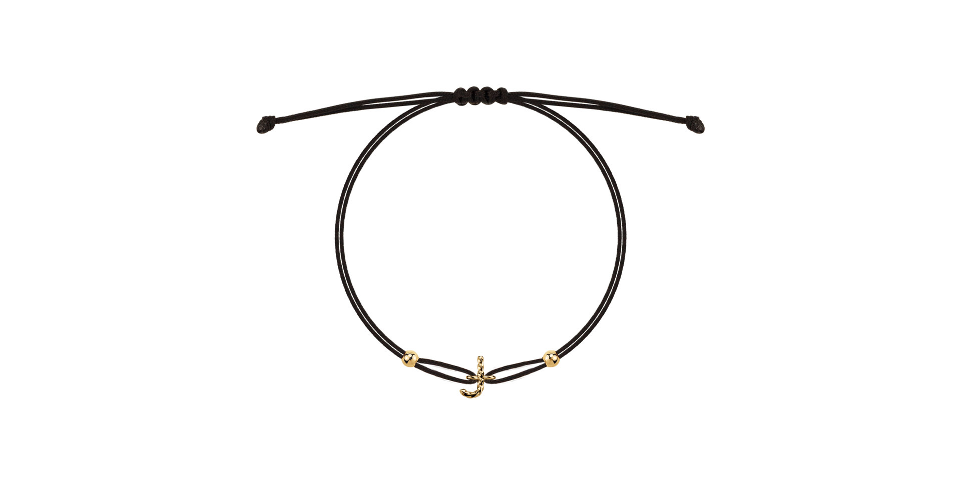 Bracelet Spiral Alphabeth J
