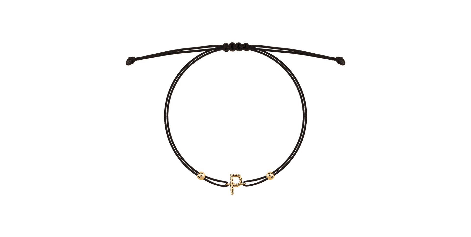 Bracelet Spiral Alphabeth P